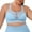 Sky Blue, variant on Lixiuxyad The Bra Women's Workout Bras Supportive Sports Bras Plus Size Yoga Bras Full Coverage Bras Push Up Wireless Bras