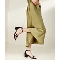 thumbnail image 3 of DADAWEN Women's Open Toe Dressy Sandals Chunky Block Heel Wedding Shoes Black 7US, 3 of 6