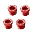 thumbnail image 1 of Tornillo de 4x, Tornillos de Aleación de Aluminio Reparación - rojo DYNWAVEMX Perno de tornillo de freno en V, 1 of 8