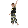 thumbnail image 2 of Batman Big Boys' Puff Screen Logo 2pc Sleepwear Set, 2 of 4