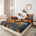 thumbnail image 4 of Castle Fairy Adults Sport Car Full Size Sheets,Car Theme Bed Sheets, 4 of 7