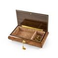 thumbnail image 2 of Elegant 22 Note Classic Style Ornament Border Inlay Musical Jewelry Box - 18th Variation, 2 of 2