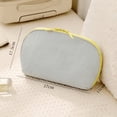 thumbnail image 3 of 3-in-1 Travel Underwear Storage Bag Waterproof Portable Divided Organizer Luggage Packing Pouch Blue Twill Fabric, 3 of 6