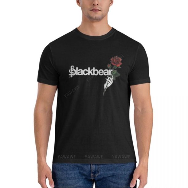 Blackbear-Camiseta clásica para hombre ropa de verano ajustada rosa de mano