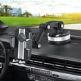 thumbnail image 2 of Maoww Rearview Mirror Phone Holder Instant Release Button For Quick Phone Access 2. Easily Place gray, 2 of 6