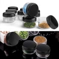 thumbnail image 6 of 10 Pieces Makeup Travel Containers with Lids 0. 11/0. 18/0. 35/0. 53/0. 7 OZ Size Cosmetic Jars with 5 Pieces Mini Spatulas Gift(random color), 6 of 9