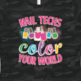 thumbnail image 4 of Inktastic Nail Technician Manicurist Salon Women's T-Shirt, 4 of 5