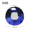 thumbnail image 6 of Disketp Steel Skull Shower Caps,Reusable Shower Cap For Women, Double Layer Waterproof Hair Cap, Large Size For All Hair Lengths,For Girls Spa Home Salon Use, 6 of 9