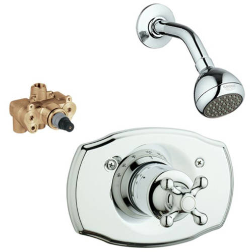 Chrome Grohe KS19375-35015R-000 Allure Shower Valve Kit