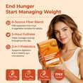 thumbnail image 3 of OxyEnergy Prebiotics and Fiber Powder for Women & Men, Daily Digestive Wellness, Orange Flavor, 30 Packets, 3 of 6