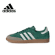 thumbnail image 1 of Zapatillas de skate adidas samba OG de piel suave para hombre y mujer, zapatillas informales para deportes al aire libre planas con diseño de poni en el tono “Wales” Bonn, 1 of 5