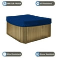thumbnail image 2 of Hot Tub Cover/Spa Cover 18 Oz Waterproof - 100% Weather Resistant Outdoor Square Spa Cover with Elastic for Snug Fit (14" H x 90" W x 90" D, Blue), 2 of 7