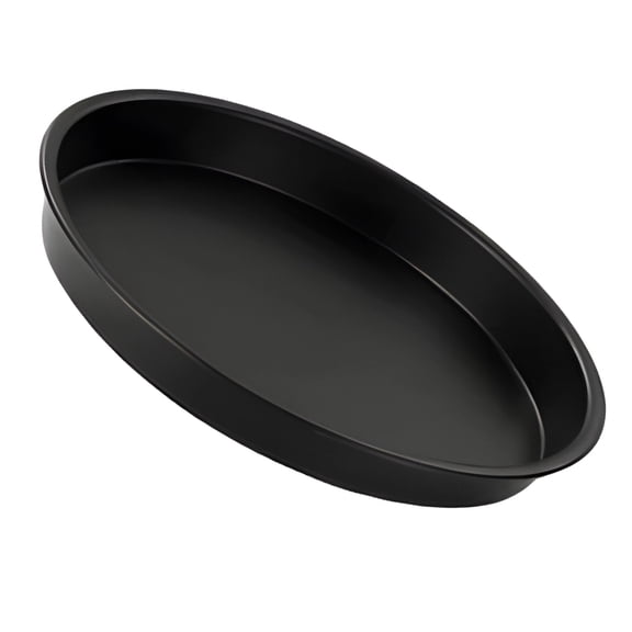12 Pcs Round Pizza Pans, Non-stick Carbon Steel Baking Pans, Even Heating, Air Fryer & Oven Safe for Pizza, Cake, Crisping Food, Easy Release & Clean
