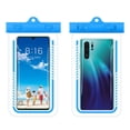 thumbnail image 2 of Bolsa de teléfono de TPU que cuelga la caja impermeable del teléfono para la natación de vacaciones (azul) Tmvgtek Para Estrenar, 2 of 3