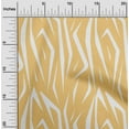 thumbnail image 1 of oneOone Georgette Viscose Pale Orange Fabric Skins Animal Sewing Material Print Fabric By The Yard 42 Inch Wide, 1 of 4