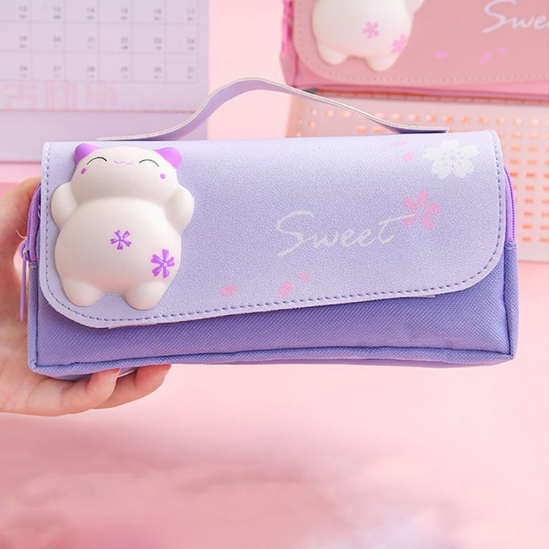 Wholesale Kawaii Cute Cat 3 Layer Cinnamoroll Pencil Case Korean Stationery  Bag For Girls, College Students Perfect Stationy Gift J230806 From  Prinz_heinrich, $5.9