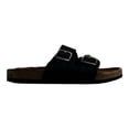 thumbnail image 2 of Mountain Sole Women's Double Buckle Easy Slide On Sandal (Black, 8), 2 of 7
