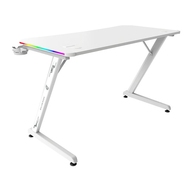 Escritorio Gamer BALAM RUSH OLYMPUS SPOT GLOW PRO MRX8000 Ergonomico Estructura Z Hasta 100kg RGB Porta Vaso + Porta Diadema