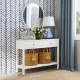thumbnail image 4 of Lark 44" Wood Console Table in White  5676304, 4 of 7