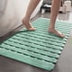 thumbnail image 1 of Fiudx Alfombrilla Antideslizante para Baño, Tpe Verde Menta, Ventosa Fuerte, Impermeable y Fácil de Limpiar, Diseño Seguro para Ducha E Inodoro, Almohadilla Antideslizante para Pies, Tamaño 40 X 70 C, 1 of 6