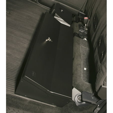 Tuffy Security Products 287-01 Under Seat Lockbox - 2/3 Length; Black; 2009-2014 Ford F150 SuperCrew