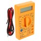 thumbnail image 2 of DT-830D Multímetro digital con zumbador Voltaje de salida de onda cuadrada Amperio Ohm Probador Sonda DC AC LCD Protección contra sobrecarga (Amarillo), 2 of 8