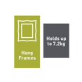 thumbnail image 2 of Command Picture Hanging Strips Set, Medium & Large (pack 12), 2 of 7