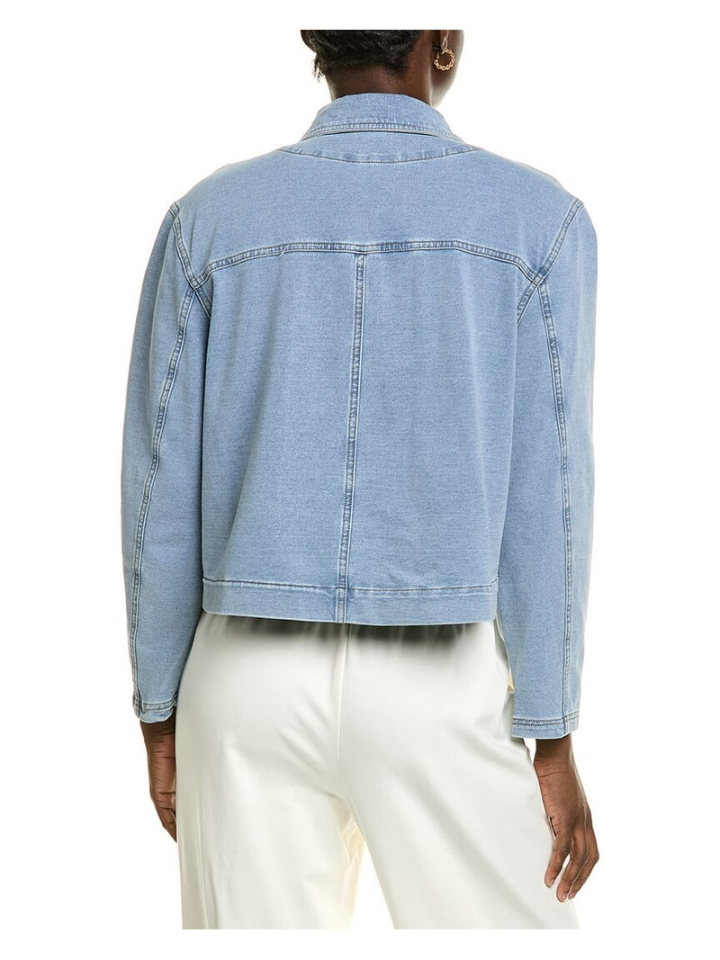 Nanette Nanette Lepore womens Knit Denim Jacket, m, Blue - Walmart.com