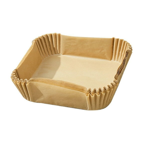 Reheyre Fryer Liner Paper Convenient Round Smooth Edges Oil-proof Fryers Steamer Liner (Effective) - 30/50Pcs