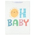 thumbnail image 4 of American Greetings 20 in. White Jumbo Baby Shower Gift Bag, Oh Baby (1-Count), 4 of 4