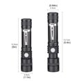 thumbnail image 4 of Linterna LED T6 Portátil sweethay de Aleación de Aluminio Recargable con Carga USB, 4 of 6