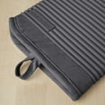 thumbnail image 3 of KitchenAid Ribbed Soft Silicone Oven Mitt 2-Pack Set, Charcoal Grey, 7.5"x13", 3 of 6