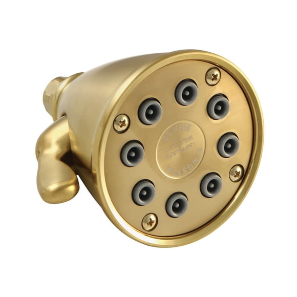 Kingston Brass K139A7 - Alcachofa De Ducha Estilo Victoriano (Latón Cepillado)