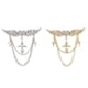 thumbnail image 3 of 2 Piezas de Broches Clásicos para Hombre, Broches con Borlas Y Alas de Ángel de Cristal Salvador  Broches de moda para mujer, 3 of 9
