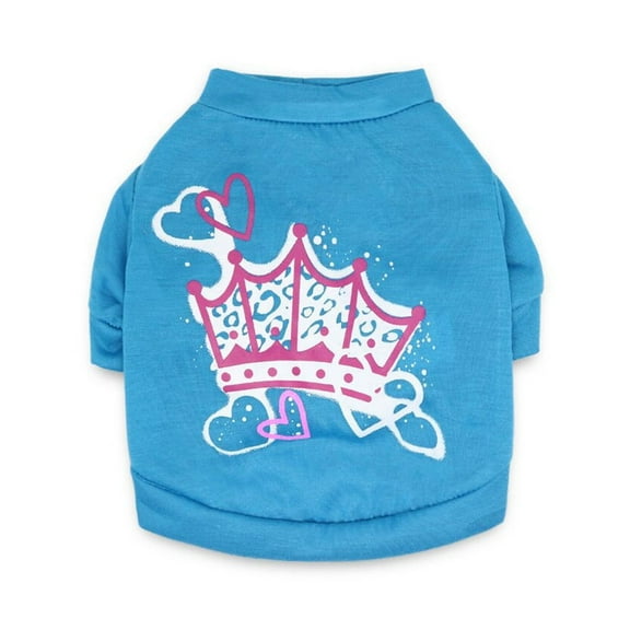 ELORIAH Dog Shirts,Comfortable and Breathable Cotton Material Dog Clothes,Convenient Design for Easy Dressing Puppy Clothes,S