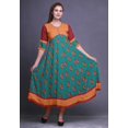 thumbnail image 2 of Bimba Kurti Long Imprimé pour Femmes Anarkali Robe Tunique Indienne Décontractée, 2 of 5