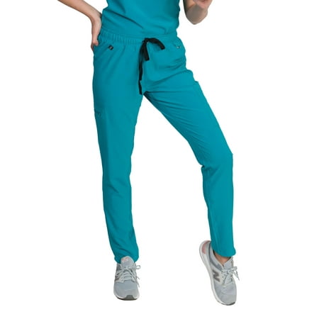 

Medgear Fusion-Avalon Women s 6-Pocket Skinny Pants Teal 2XL