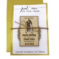 thumbnail image 3 of Custom Engraved Wooden Magnet Personalized Gift 30 Rustic Wedding Save the Date Cards Favor With Envelopes, 3 of 4