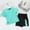 C-Green, variant on 2025 Boys s Sports SuitFall Outfits Boy Short Sleeve T ShirtSuspender Pants Set Tops with Shorts Summer Quick Drying Clothing Set Mamas Boy Outfit 4T Jogging Football