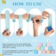 thumbnail image 4 of 24 Piezas Pulsera de Silicona para Notas, Bloc de Notas de Enfermera, Pulsera de Recordatorio de Silicona, Pulsera de Bofetada de Silicona Resistente Al Agua, 4 of 5