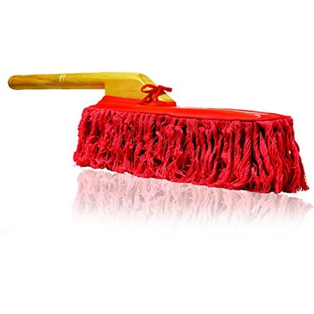 Best Car Duster w Sleek Wooden Handle Topselling Automobile Duster Remover