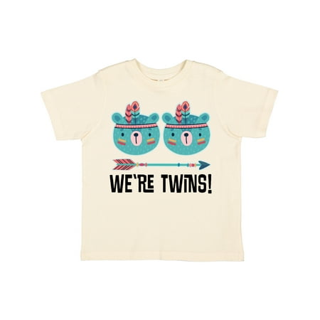 

Inktastic Twins Outfit Bear Cubs Gift Toddler Boy or Toddler Girl T-Shirt