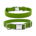thumbnail image 1 of Collar para perros pequeños y medianos con correa clásica ajustable y cierre de metal., 1 of 5