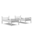 thumbnail image 2 of Storkcraft Caribou Twin-over-Twin Bunk Bed (White), 2 of 7
