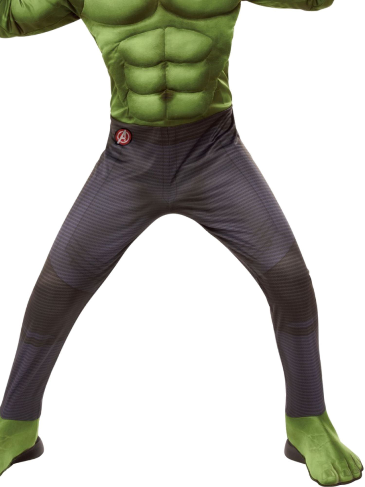Incredible Hulk T-Shirt Mens Fancy Dress Avengers Superhero Adults Costume New 