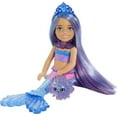 thumbnail image 1 of Barbie Mermaid Power Poupée Chelsea Sirène, 2 animaux et acc., 1 of 6