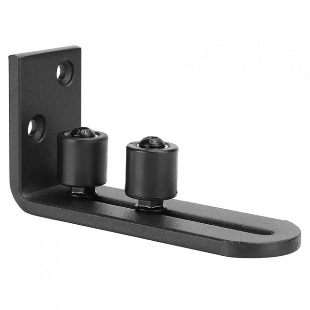 Sliding Barn Door Guide Floor Roller Guide, with Duplex Bearing Door Guide, Door Hardware for Sliding Doors for Barn Doors