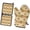 Pioneer Flower Floral, variant on Pioneer Flower Floral Print Pattern 2-Pack Oven Mitts Set, Heat Resistant Kitchen Gloves, 7.7" X 12"