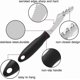 thumbnail image 2 of Jalapeno Pepper Corer, Stainless Steel Chili Corer Remover kitchen Tool with Serrated Slice and Rubber Handle Easily Seed Remover or Slice off Vegetab, 2 of 4