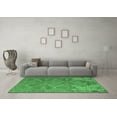thumbnail image 3 of Ahgly Company Indoor Square Oriental Emerald Green Traditional Area Rugs, 3' Square, 3 of 4